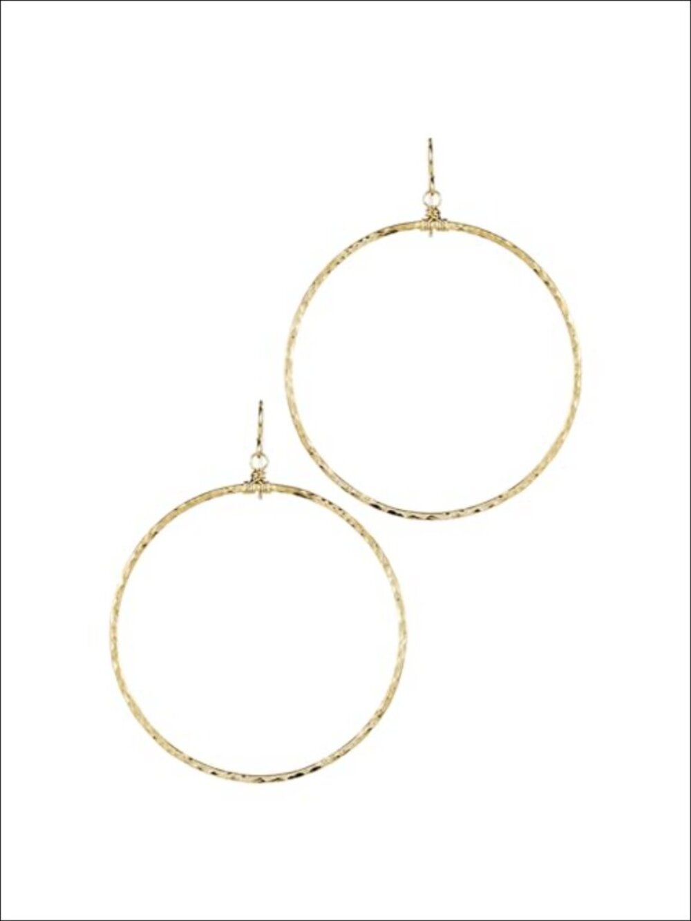 Waterproof Non-Tarnish PVD Coated Hoop Earrings Hypoallergenic